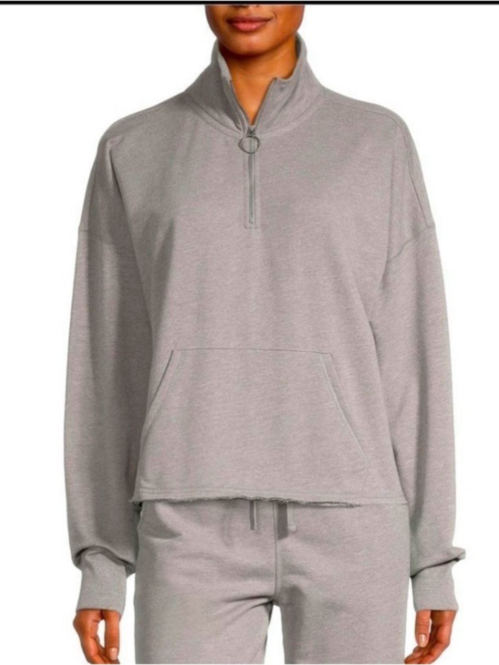 FLIRTITUDE ACTIVE gray SWEATSHIRT TOP size XS